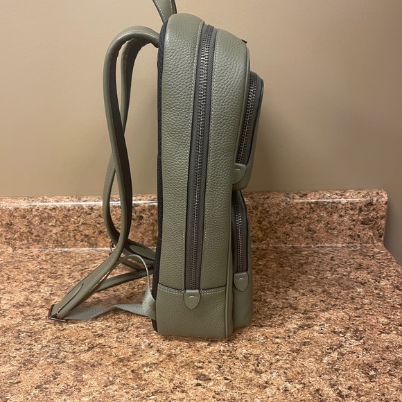 COACH Gotham Backpack. Army Green. - Picture 3 of 7